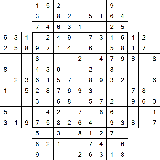 Flower Sudoku - Einfach