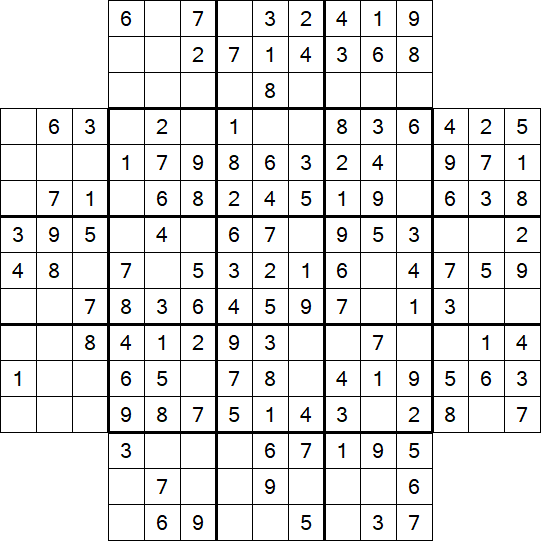 Flower Sudoku - Einfach