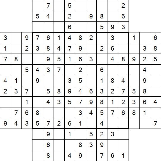 Flower Sudoku - Einfach