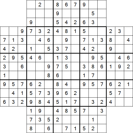 Flower Sudoku - Easy