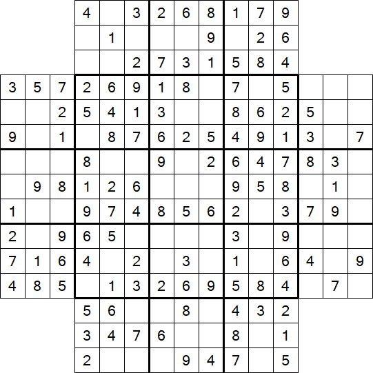 Flower Sudoku - Easy