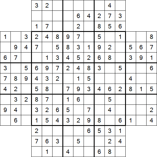 Flower Sudoku - Easy