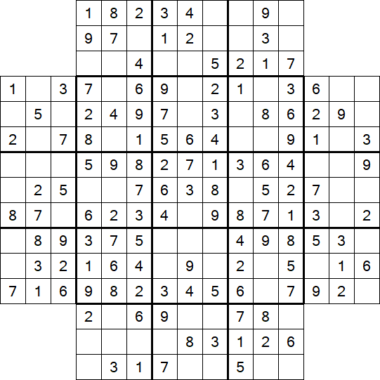 Flower Sudoku - Easy