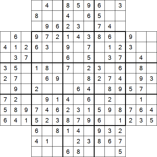Flower Sudoku - Einfach