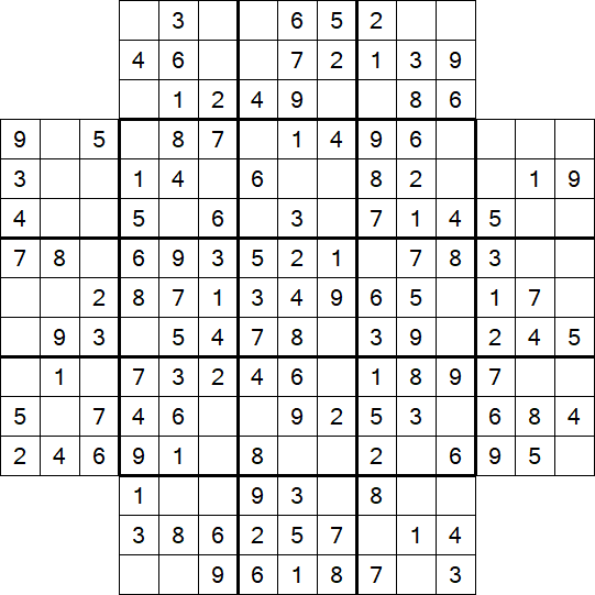Flower Sudoku - Einfach