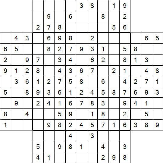 Flower Sudoku - Einfach