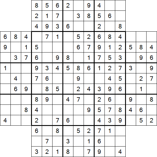 Flower Sudoku - Einfach