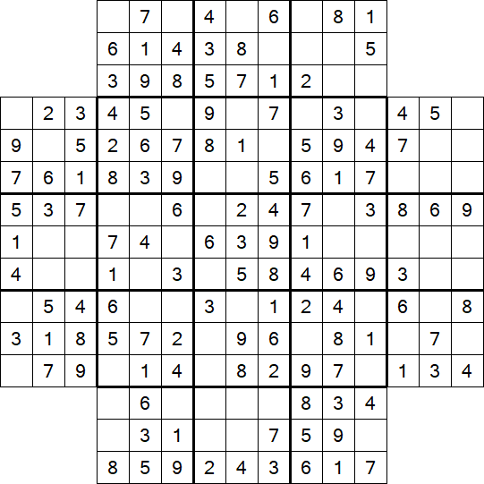 Flower Sudoku - Einfach