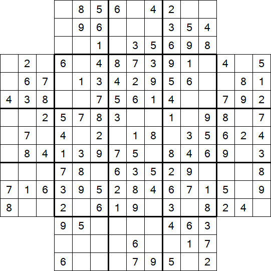 Flower Sudoku - Einfach