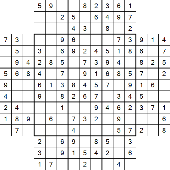 Flower Sudoku - Einfach