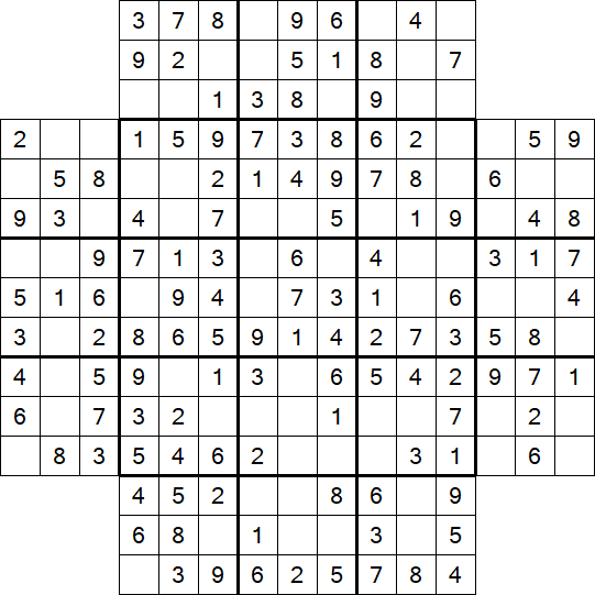 Flower Sudoku - Einfach