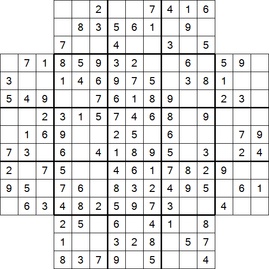 Flower Sudoku - Easy