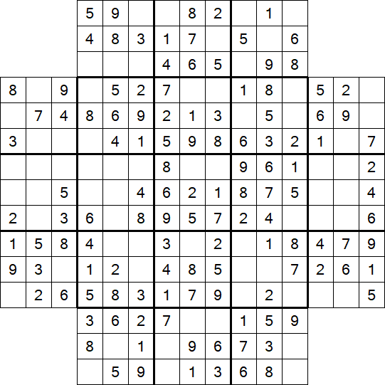 Flower Sudoku - Easy