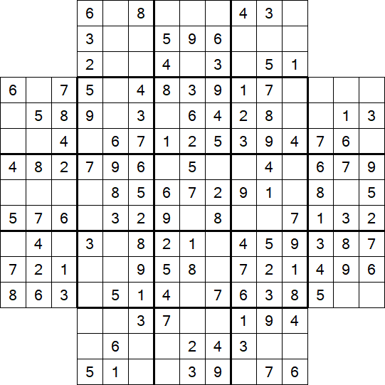 Flower Sudoku - Easy