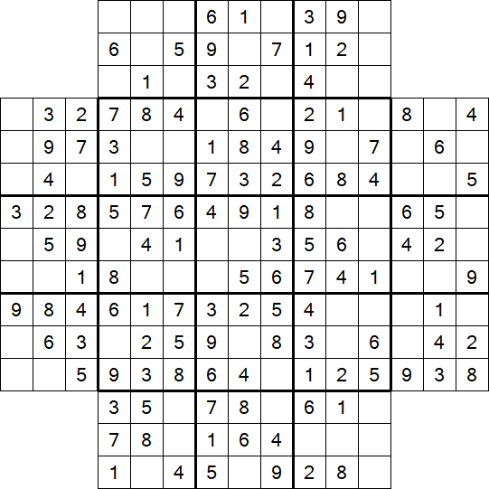 Flower Sudoku - Easy