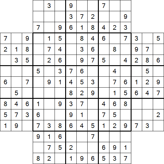 Flower Sudoku - Einfach