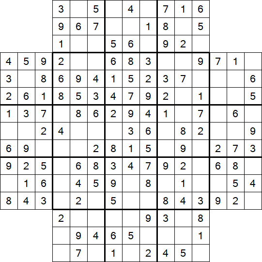 Flower Sudoku - Einfach