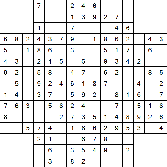 Flower Sudoku - Simple