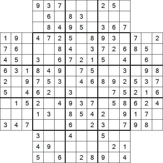 Flower Sudoku - Fácil