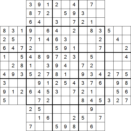 Flower Sudoku - Fácil