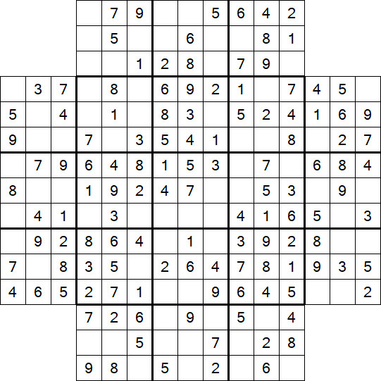 Flower Sudoku - Einfach
