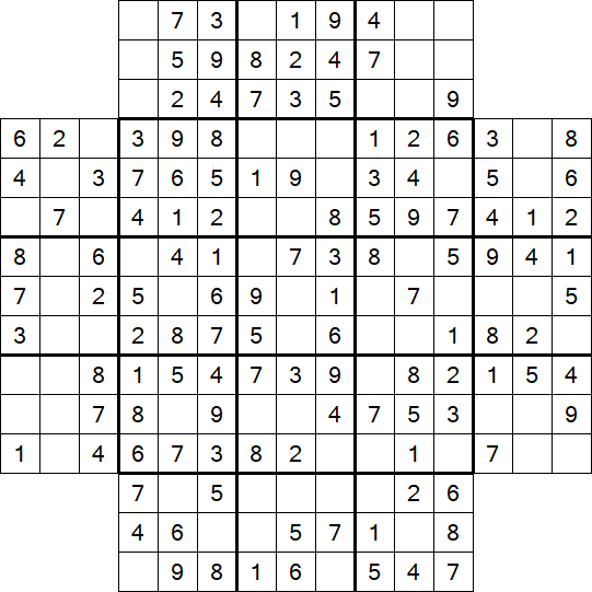 Flower Sudoku - Einfach