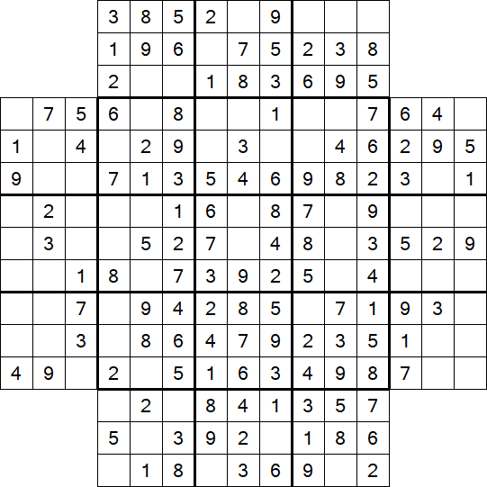 Flower Sudoku - Einfach