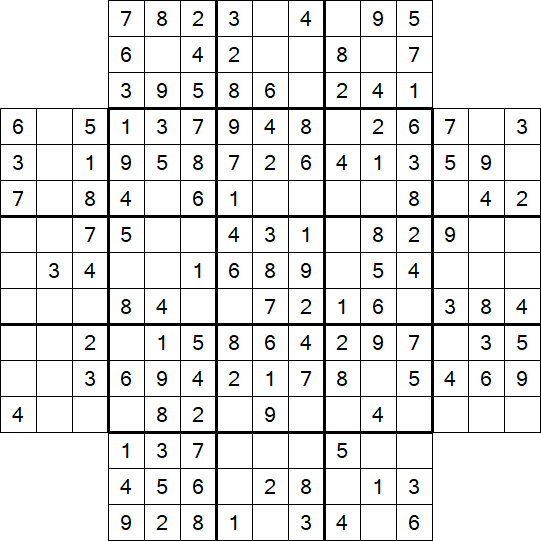 Flower Sudoku - Einfach