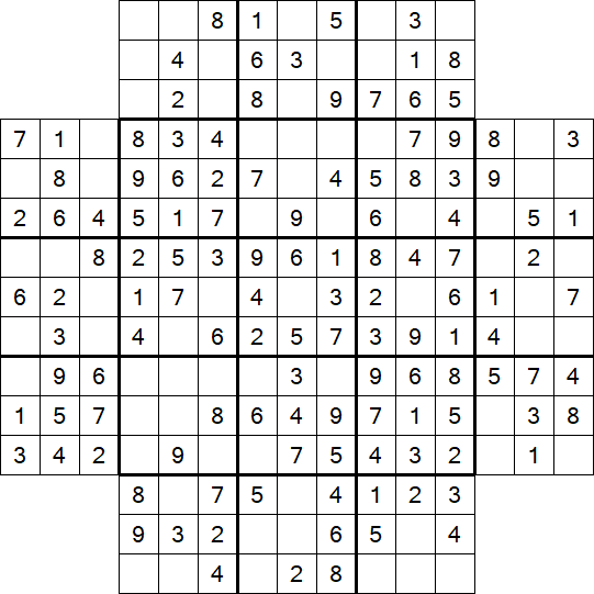 Flower Sudoku - Einfach