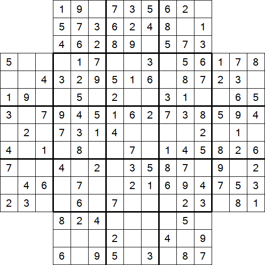 Flower Sudoku - Einfach