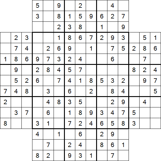 Flower Sudoku - Einfach