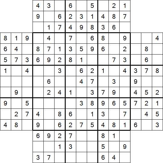 Flower Sudoku - Einfach