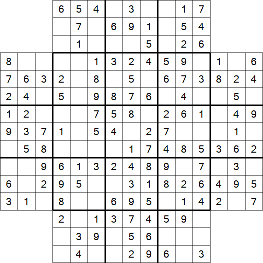 Flower Sudoku - Einfach