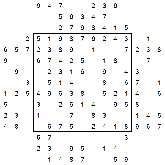 Flower Sudoku - Einfach