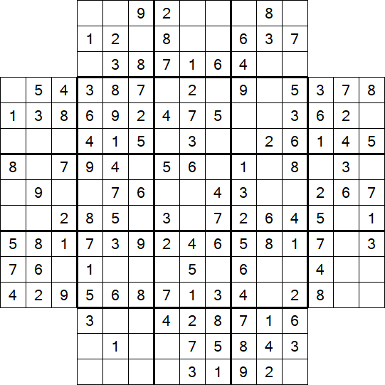 Flower Sudoku - Einfach