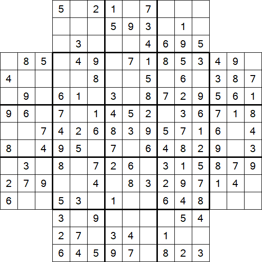 Flower Sudoku - Einfach