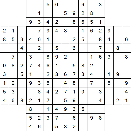 Flower Sudoku - Einfach