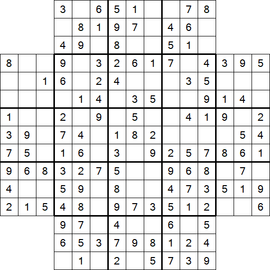 Flower Sudoku - Einfach