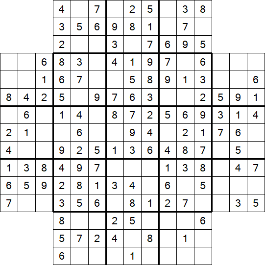 Flower Sudoku - Einfach