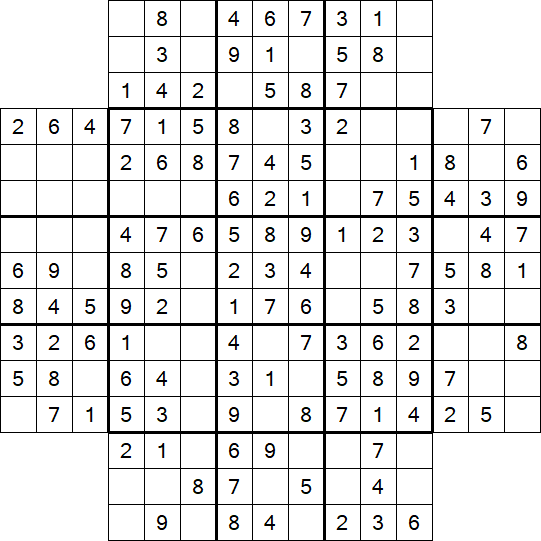 Flower Sudoku - Einfach