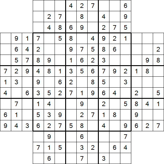 Flower Sudoku - Einfach