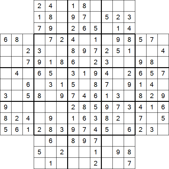 Flower Sudoku - Einfach