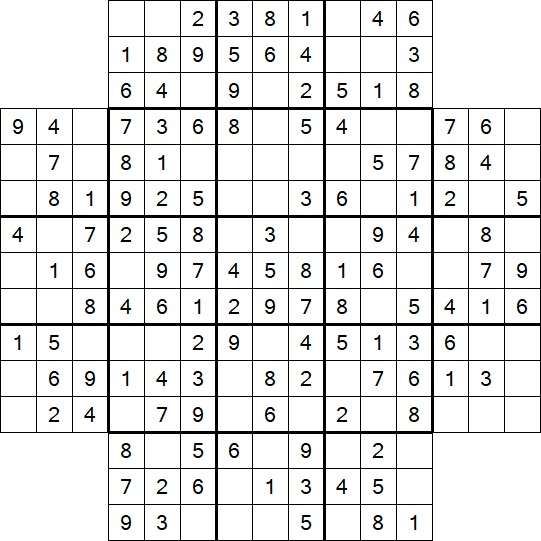 Flower Sudoku - Einfach