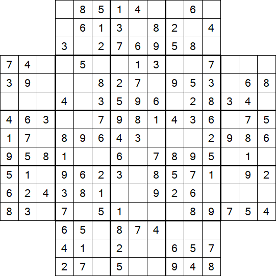 Flower Sudoku - Einfach