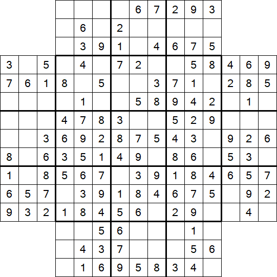 Flower Sudoku - Einfach