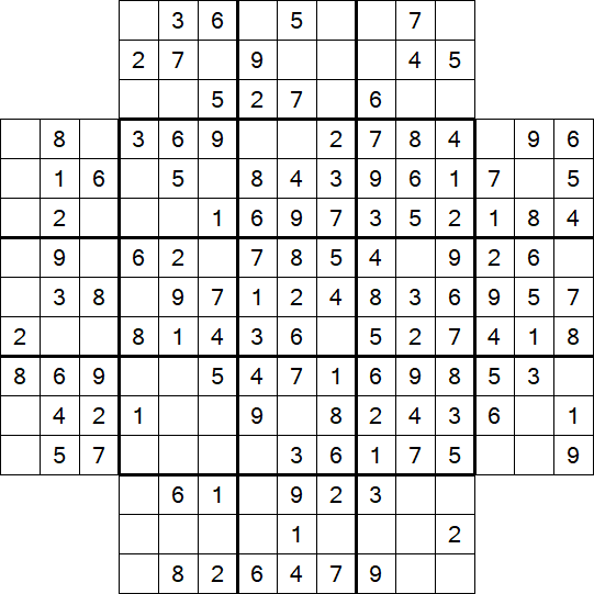 Flower Sudoku - Einfach