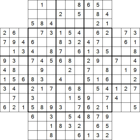 Flower Sudoku - Einfach