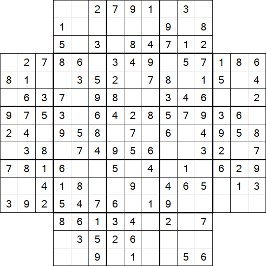 Flower Sudoku - Einfach