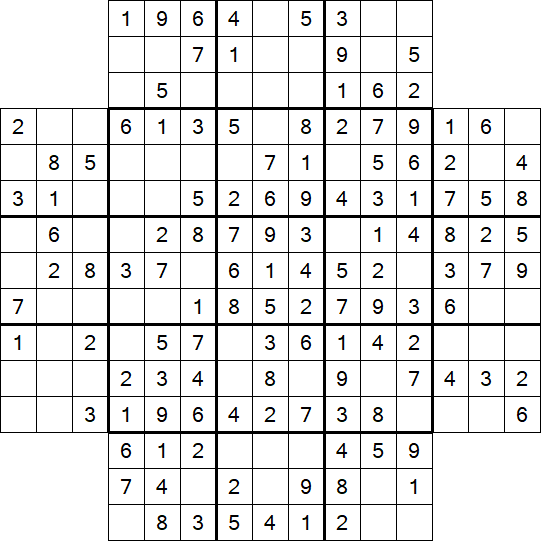 Flower Sudoku - Einfach