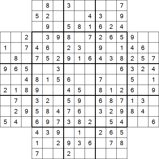 Flower Sudoku - Einfach